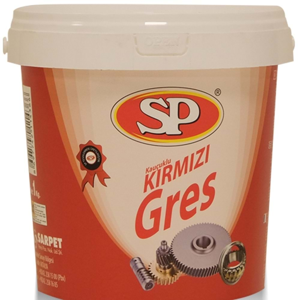 SP OİL KIRMIZI GRES 4 KG