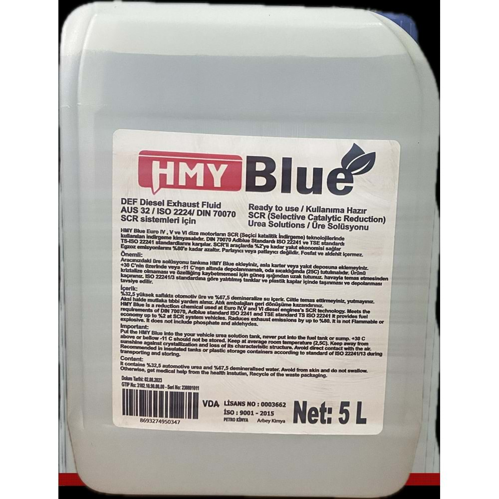 HMY BLUE 5 LT