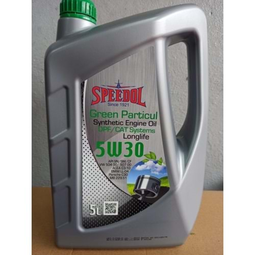 SPEEDOL GREEN PARTİCÜL 5W30 ACEA C3 DPF 5LT