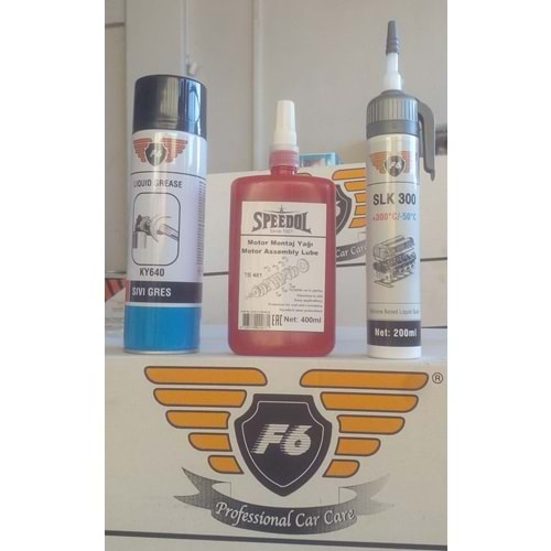 F6 SLK 300 SİLİKON BAZLI SIVI CONTA (SYH) 200 ML A